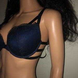 Navy Blue Victoria Secret Very Sexy Bra